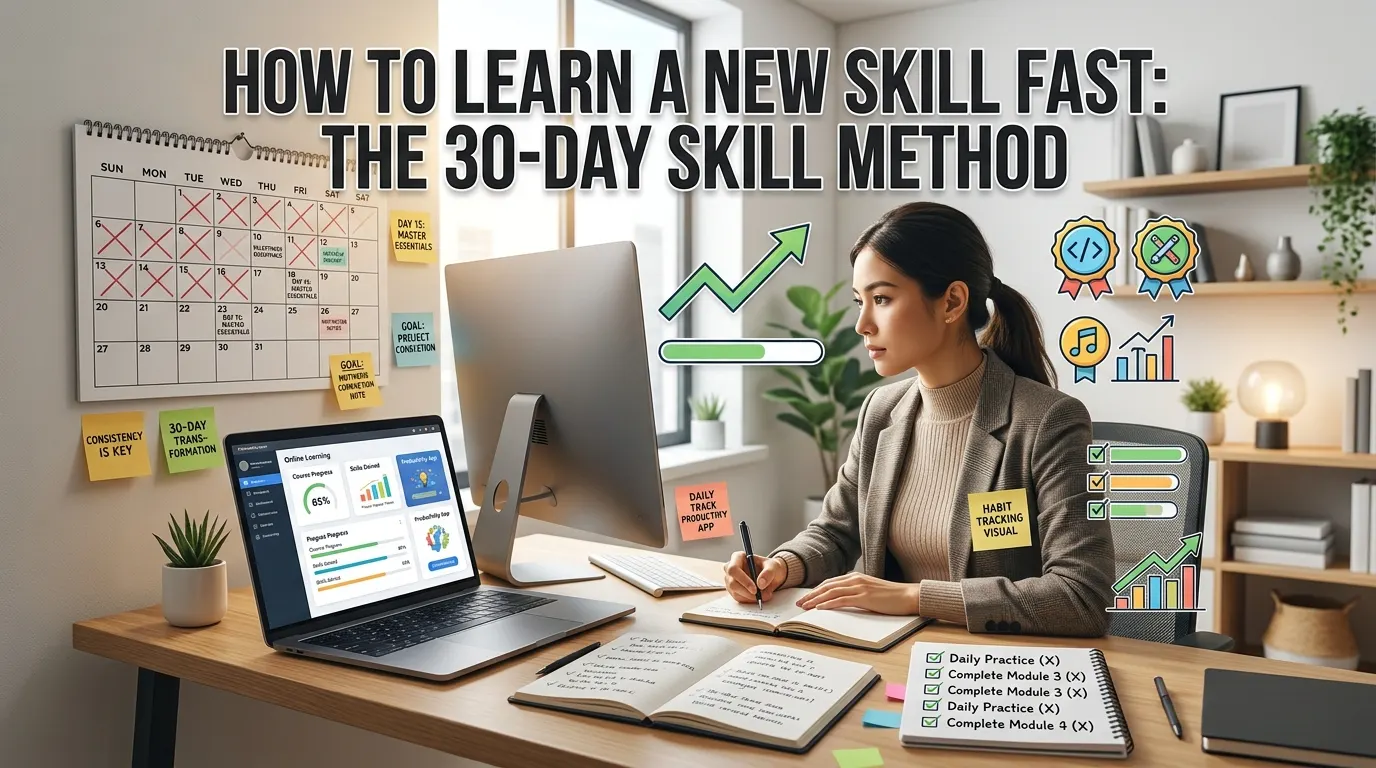 How to Learn a New Skill Fast: The 30-Day Skill Method